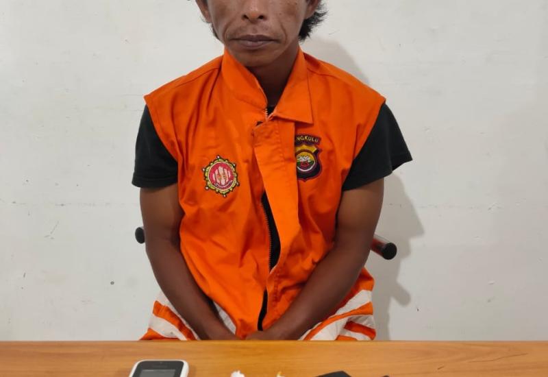 Bawa Sabu, Seorang Supir di Kota Bengkulu Digiring ke Mapolda