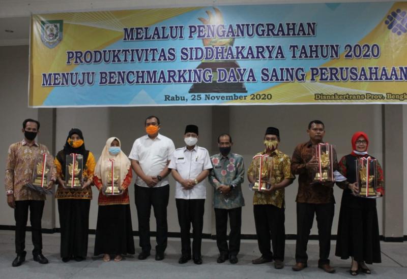 Enam UMKM Bengkulu Raih Penghargaan Siddhakarya 2020
