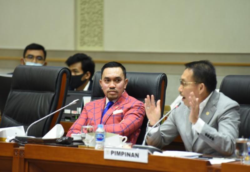 Wakil Ketua Komisi III DPR RI Ahmad Sahroni. Foto : Naefuroji/mr