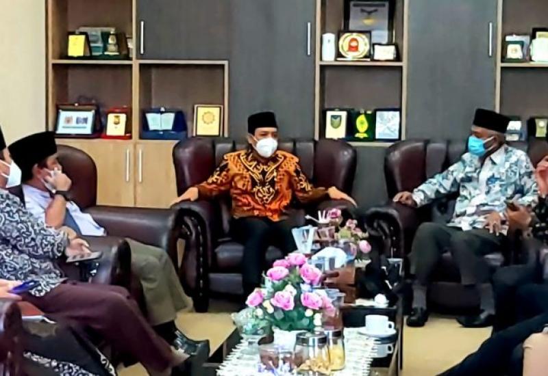 Temui Rektor IAIN Bengkulu, Wawali Dedy Bahas Soal Persampahan