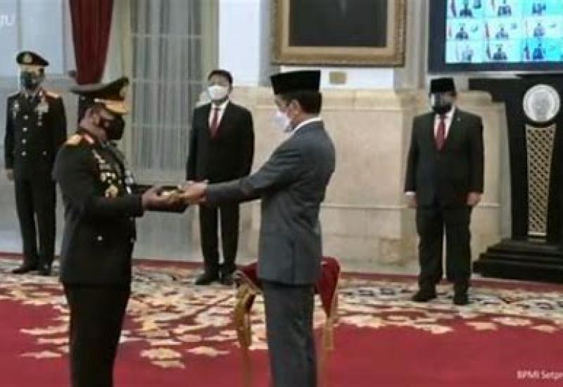 Komjen Pol Listyo Sigit Prabowo Resmi Pegang Tongkat Komando Polri