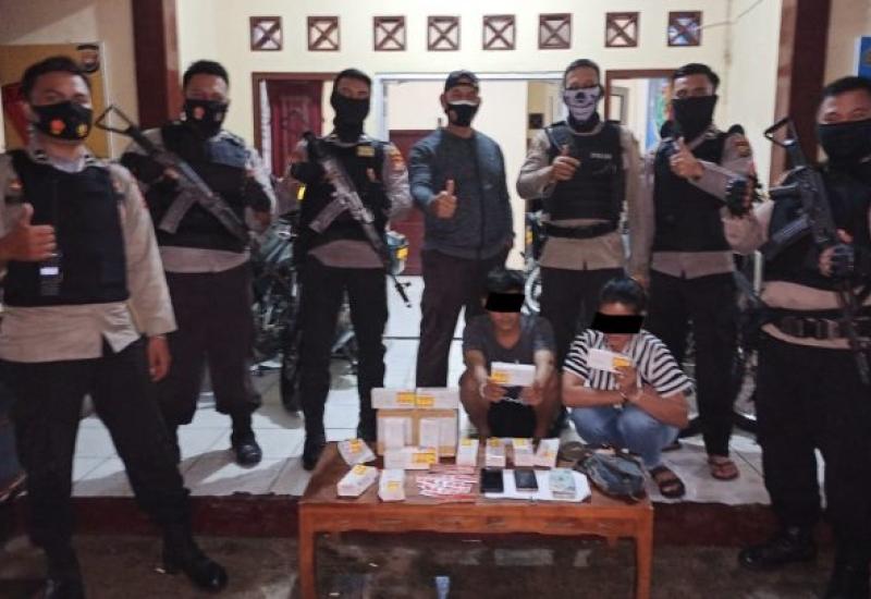 Dua Pemuda Kepahiang Diamankan Bersama Ratusan Keping Samcodin