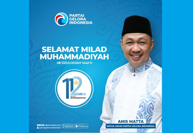 selamat milad muhammadiyah