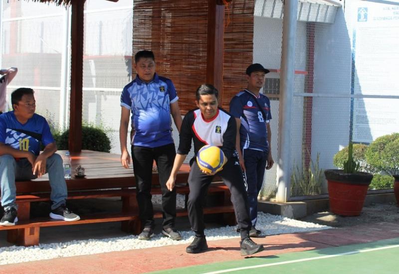 Turnamen Bola Voli Meriahkan Peringatan Hari Pengayoman Ke-79 di Jajaran Kanwil Kemenkumham Bengkulu*