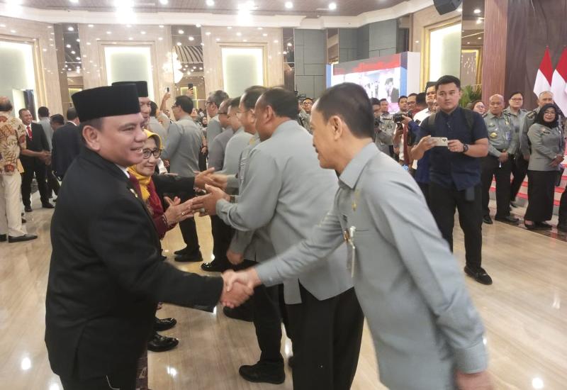 Pelantikan dan Serah Terima Jabatan Pimpinan Tinggi Madya serta Pejabat Fungsional Ahli Utama