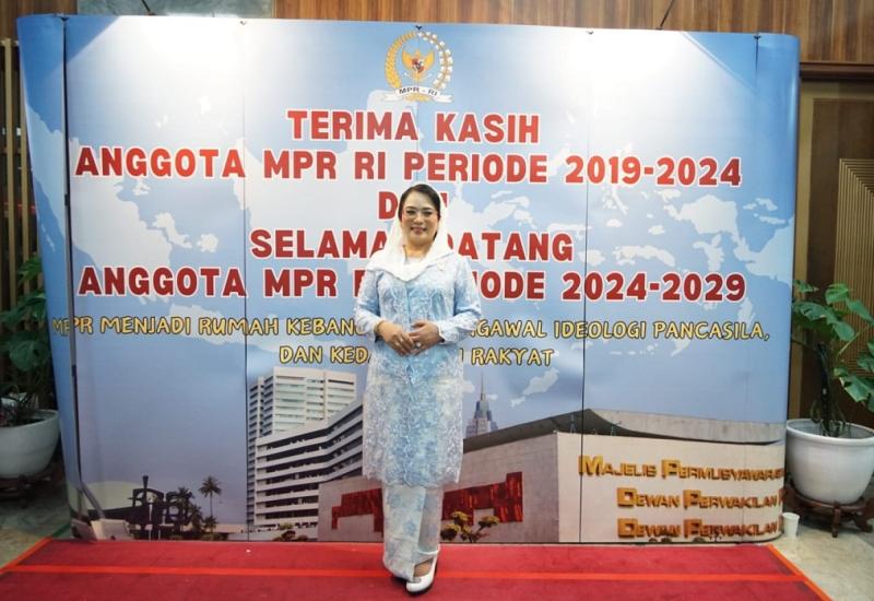 Anggota Dewan Perwakilan Daerah (DPD) Republik Indonesia (RI) dari dapil Provinsi Bengkulu, Apt. Destita Khairilisani, S.Farm., M.S.M.